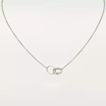 Колье Cartier Love, белое золото