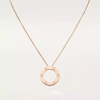Колье Cartier Love, розовое золото