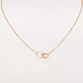 Колье Cartier Love, розовое золото