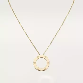 Колье Cartier Love, желтое золото