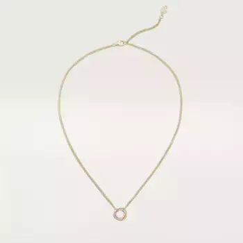 Колье Cartier Trinity, 36-40 см, белое золото/розовое золото/желтое золото