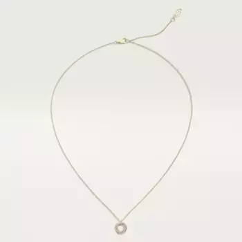 Колье Cartier Trinity, 36-40 см, белое золото/розовое золото/желтое золото/бриллианты