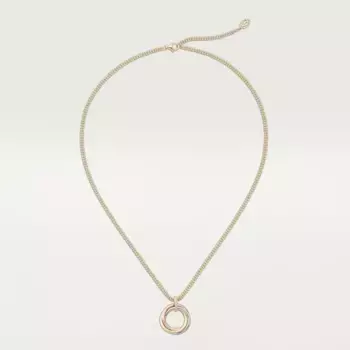 Колье Cartier Trinity, 38-42 см, белое золото/розовое золото/желтое золото/бриллианты