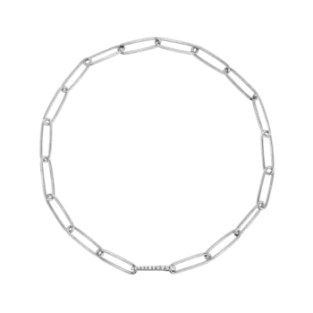Колье Chantecler из белого золота с бриллиантовой застежкой