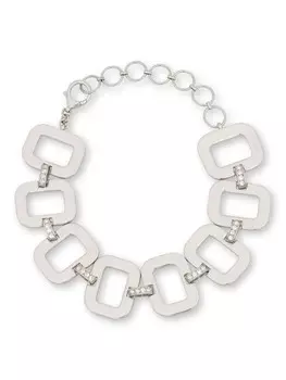 Колье-чокер Alberta Ferretti, серебряный