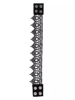 Колье-чокер с кружевом Manokhi, черный