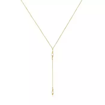 Колье-чокер Tous Pearls Gloss, позолоченное серебро/жемчуг