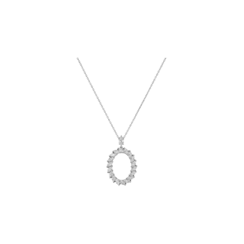 Колье Chopard L'heure du diamant marquise из белого золота с бриллиантами