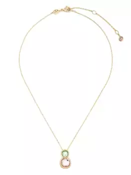 Колье Chroma Swarovski, золотой