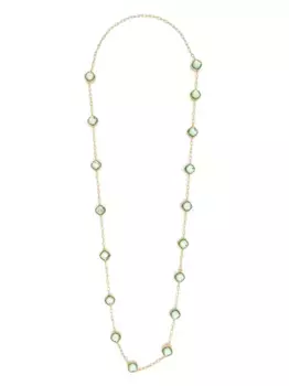 Колье Chroma Swarovski, золотой