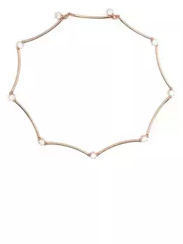 Колье Constella с кристаллами Swarovski, золотой