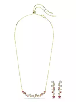 Колье Constella с кристаллами Swarovski, золотой