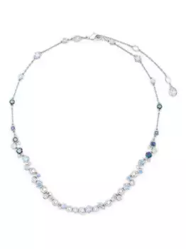 Колье Constella Swarovski, серебяный