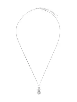 Колье Crab Claw True Rocks, серебряный