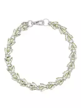 Колье Crystal Floret Simone Rocha, серебяный