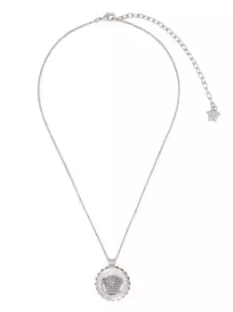 Колье Crystal Medusa '95 VERSACE, серебяный