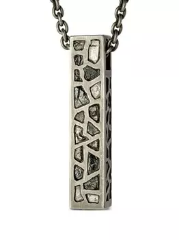 Колье Cuboid Parts of Four, серебряный