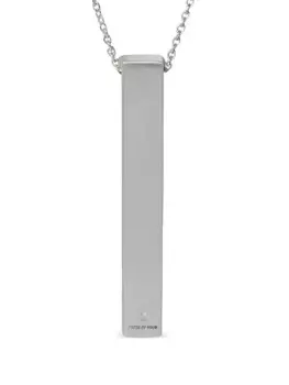 Колье Cuboid Parts of Four, серебряный