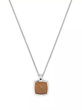 Колье Cushion с подвеской Tom Wood, серебряный