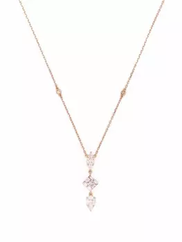 Колье Delicacy из розового золота с бриллиантами Djula, розовый