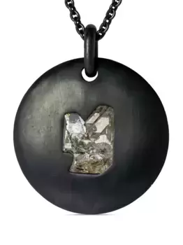 Колье Disk Parts of Four, черный