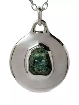 Колье Disk Parts of Four, серебряный