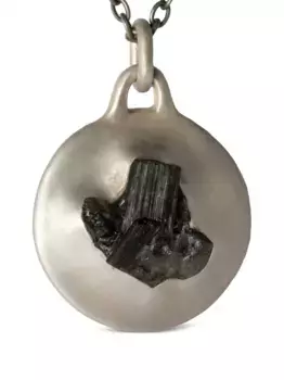 Колье Disk с подвеской Parts of Four, серебяный