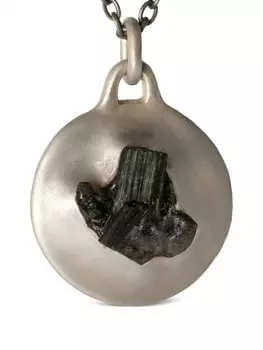 Колье Disk с подвеской Parts of Four, серебряный