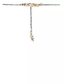 Колье Ecarpe ISABEL MARANT, черный