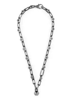 Колье Edge Philipp Plein, черный
