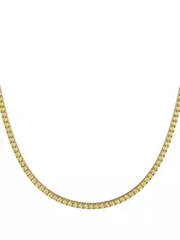 Колье Elara из переработанного желтого золота с бриллиантами VEYNOU, желтый