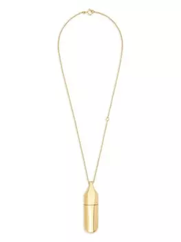 Колье flask Courrges, золотой