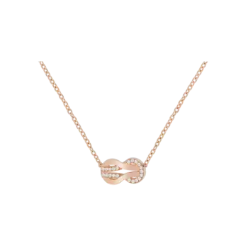 Колье Fred Chance infinie из розового золота с бриллиантами
