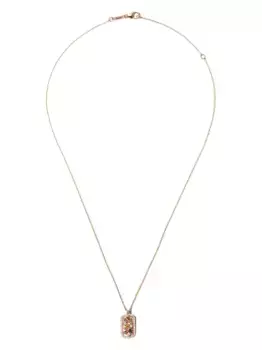 Колье Frenzy из розового золота с сапфирами Suzanne Kalan, розовый