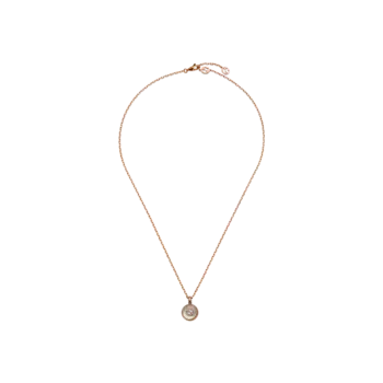 Колье Gucci Interlocking из розового золота с бриллиантами