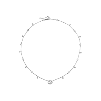 Колье Gucci из белого золота с бриллиантами