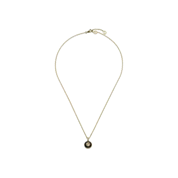 Колье Gucci из желтого золота и оникса