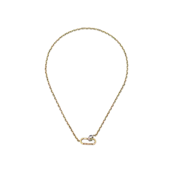 Колье Gucci Link to love из желтого и белого золота