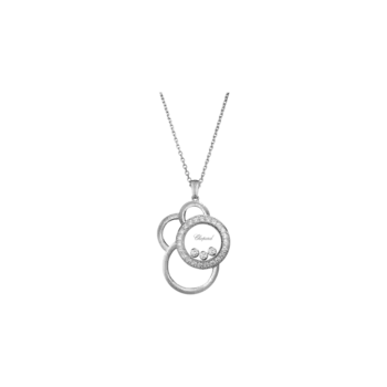 Колье happy diamonds из белого золота с бриллиантами Chopard