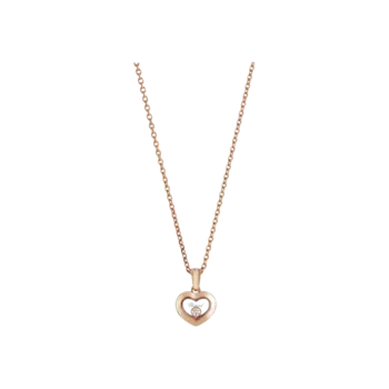 Колье happy diamonds из розового золота с бриллиантами Chopard