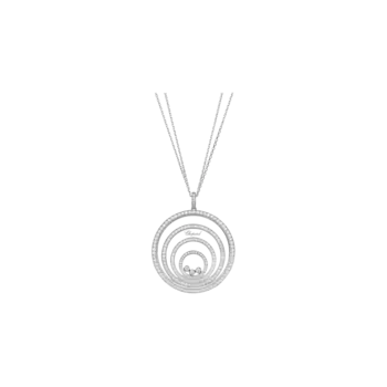 Колье happy spirit из белого золота с подвеской из бриллиантов 798233 1001 Chopard