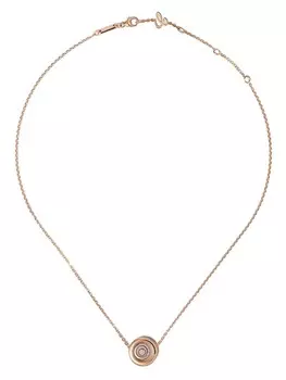 Колье Happy Spirit из розового и белого золота с бриллиантами Chopard, розовый