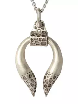 Колье Hathor с бриллиантами Parts of Four, серебяный