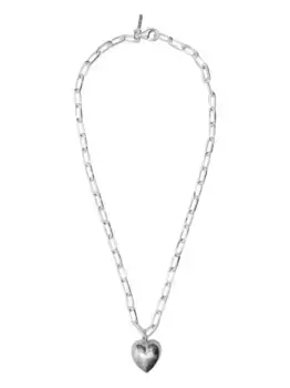 Колье Heart PRAWN FAMILY, серебяный