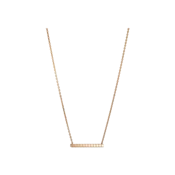 Колье ice cube pure из этичного розового золота Chopard