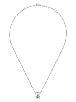 Колье Ice Cube с подвеской Chopard, белый