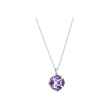 Колье imperial из белого золота с аметистом Chopard