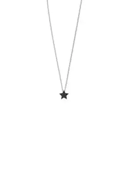 Колье из белого золота с бриллиантами ALINKA, серебяный