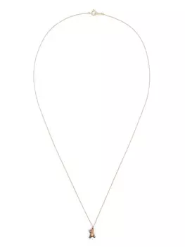 Колье из белого золота с подвеской Noguchi, белый