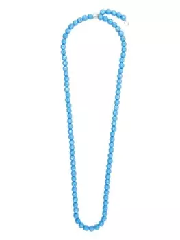 Колье из бусин Jil Sander, синий